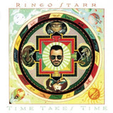 Ringo Starr Time Takes Time translucent green vinyl LP gatefold sleeve.