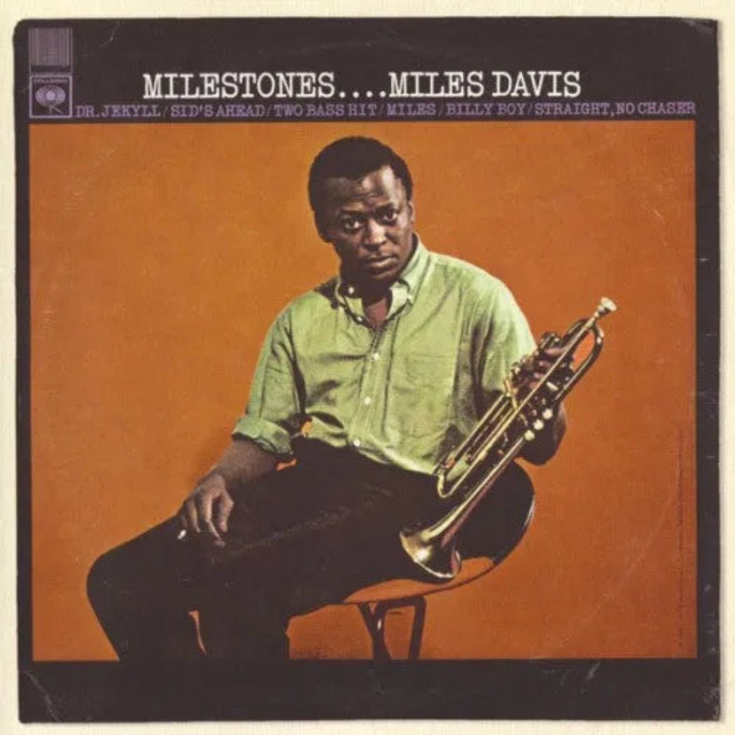 Miles Davis Milestones LP 1958 classic jazz album with legendary sextet