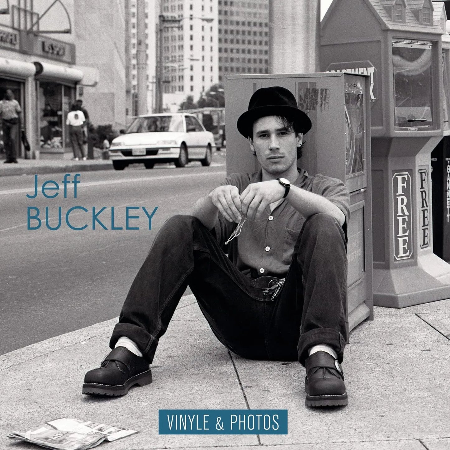 Jeff Buckley Vinyle & Photos LP vinyl compilation album artwork