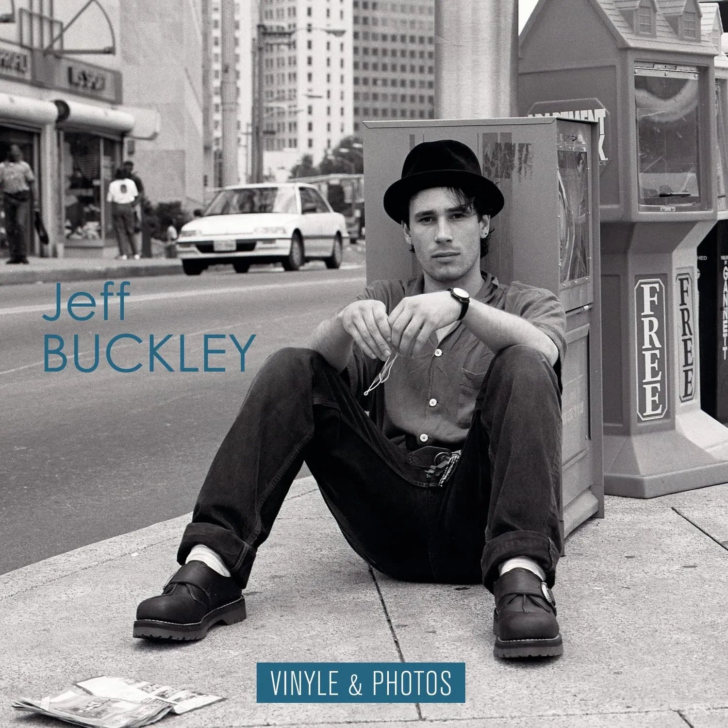Jeff Buckley Vinyle & Photos LP vinyl compilation album artwork
