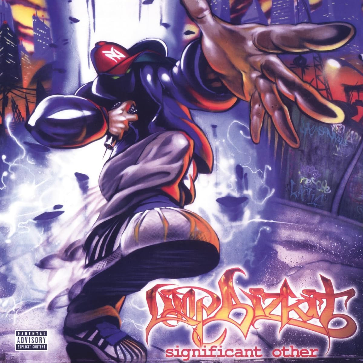 Limp Bizkit Significant Other 2LP set featuring bold red and blue street-style artwork