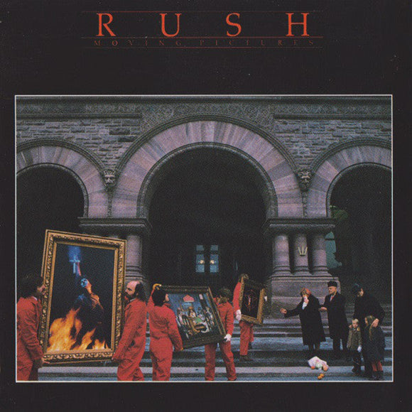 Moving Pictures by Rush 1981 classic vinyl record with Tom Sawyer and Limelight