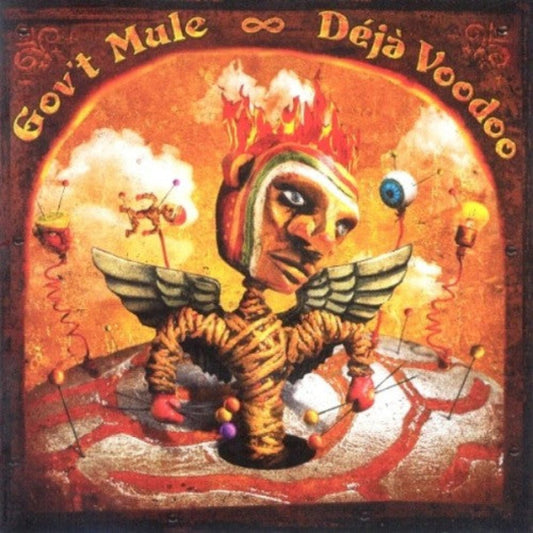 Gov't Mule Deja Voodoo 2 LP clear vinyl album cover southern rock release