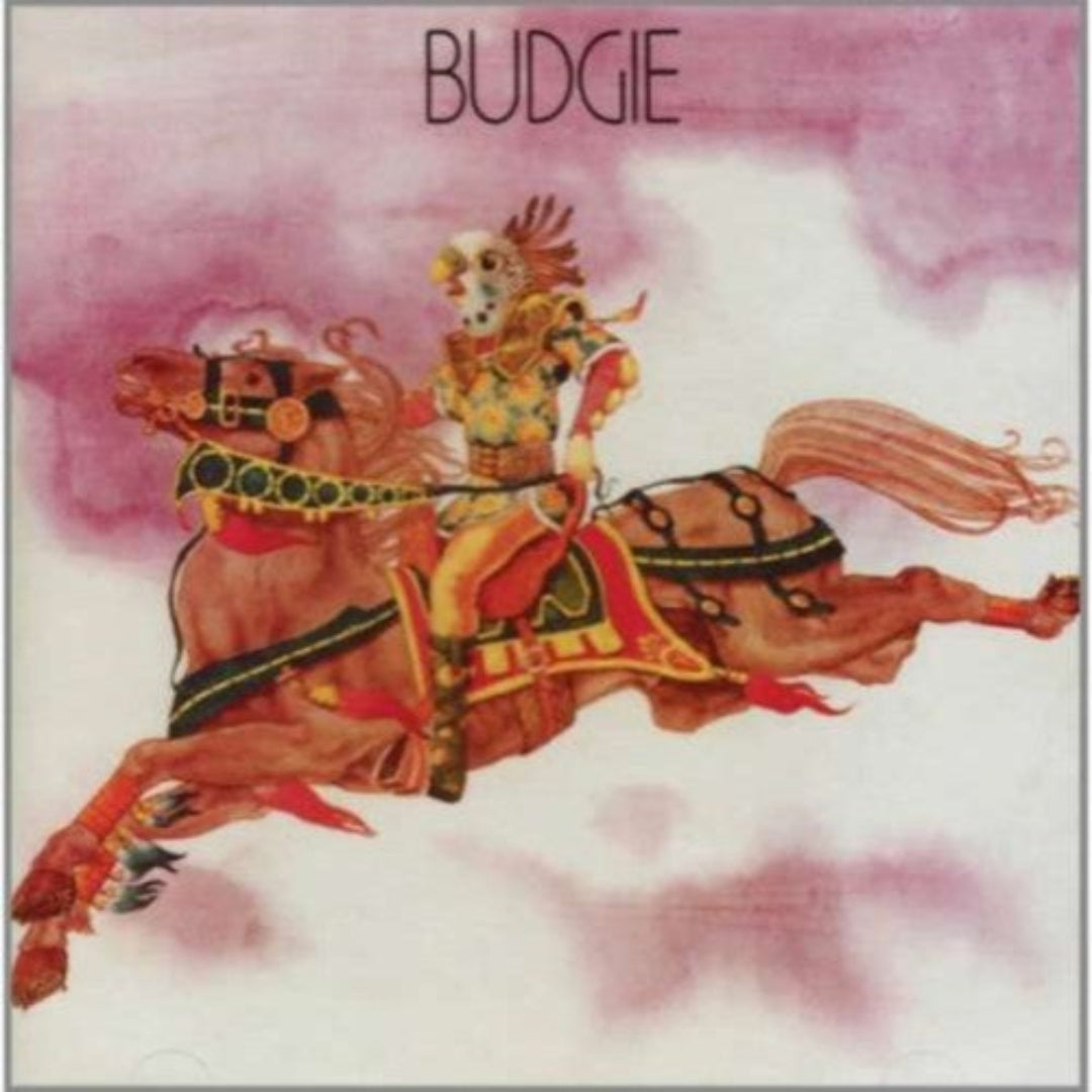 Budgie debut album CD featuring Nude Disintegrating Parachutist Woman and Guts