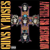 Appetite for Destruction vinyl LP with hits Sweet Child O' Mine