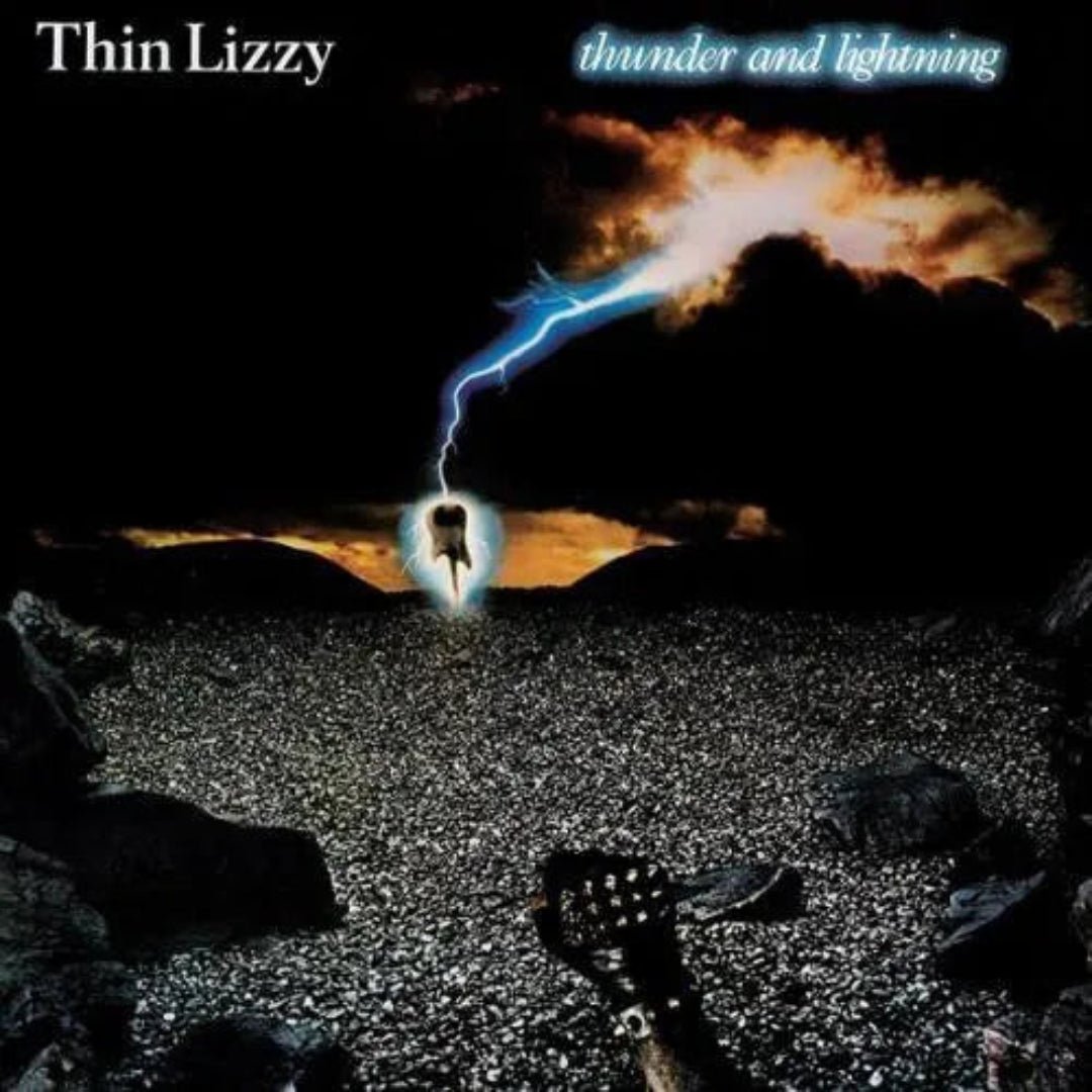 Thin Lizzy Thunder And Lightning CD featuring hard rock anthems and iconic guitar riffs