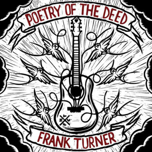 Frank Turner Poetry Of The Deed CD album cover artwork folk punk release