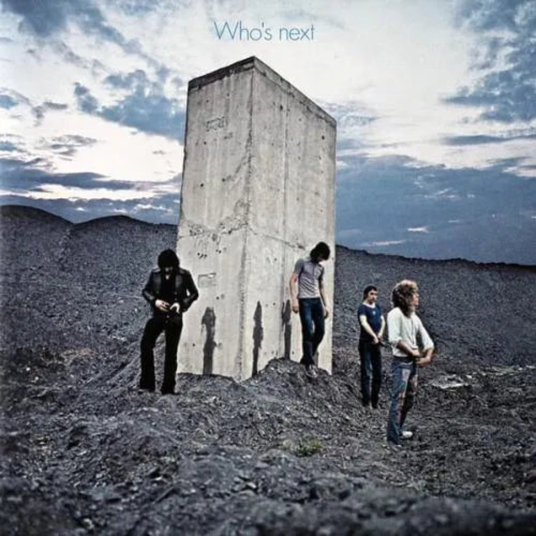 The Who Whos Next 50th Anniversary album cover artwork