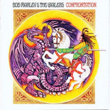 Bob Marley Confrontation vinyl album with iconic warrior-themed cover artwork

