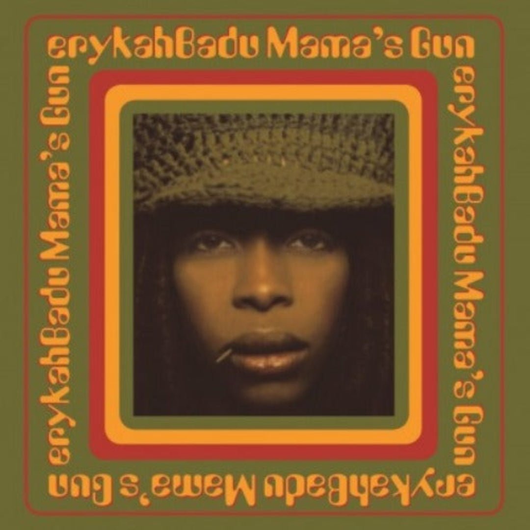 Erykah Badu Mamas Gun CD album cover neo soul artwork