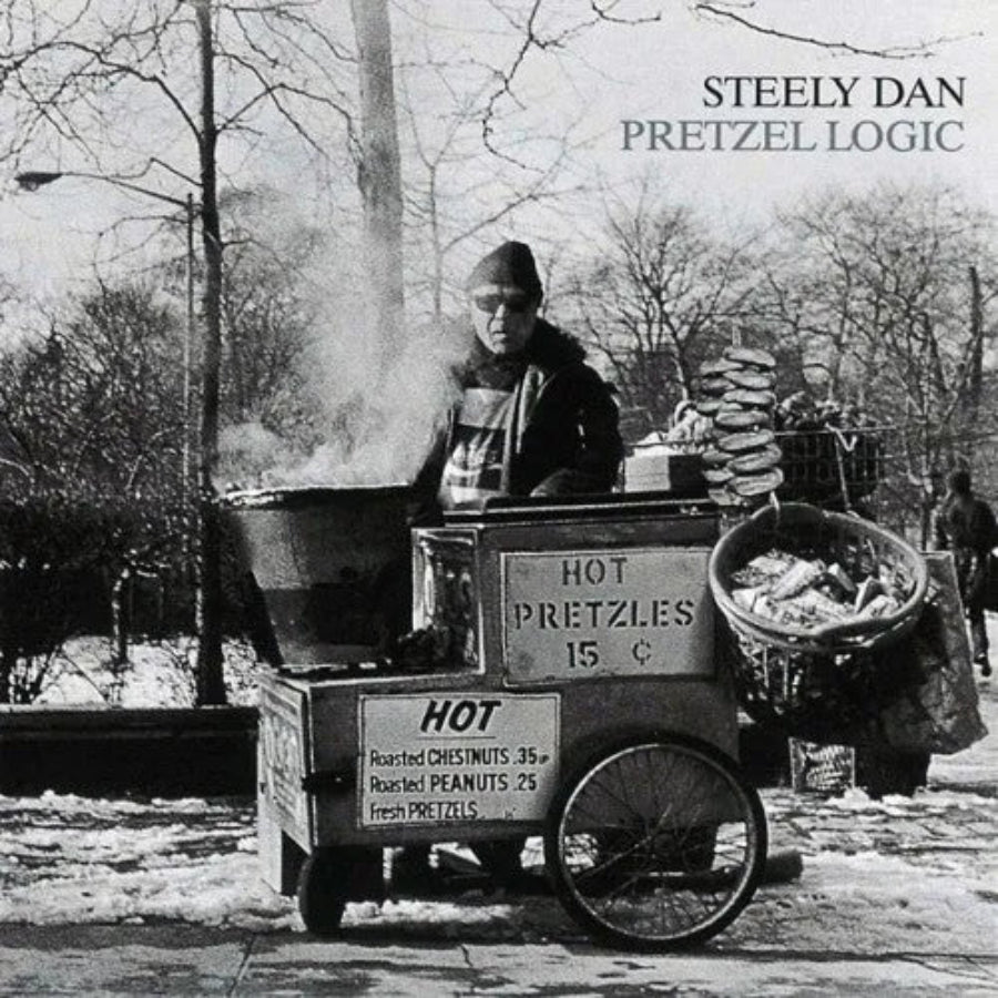 Steely Dan Pretzel Logic LP vinyl album front cover artwork with classic design