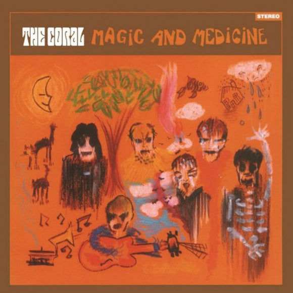 The Coral Magic and Medicine album cover artwork front view
