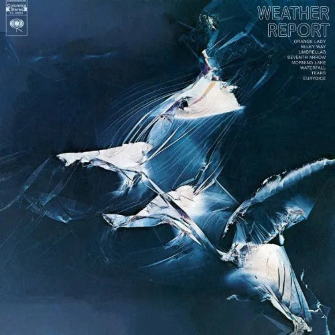 Weather Report debut album blue coloured vinyl LP cover