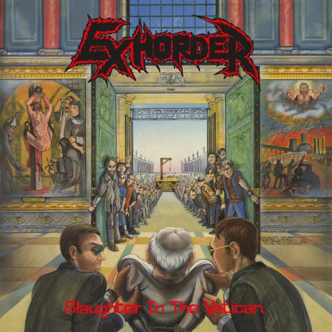 Exhorder – Slaughter in the Vatican LP on crystal clear & black marbled vinyl