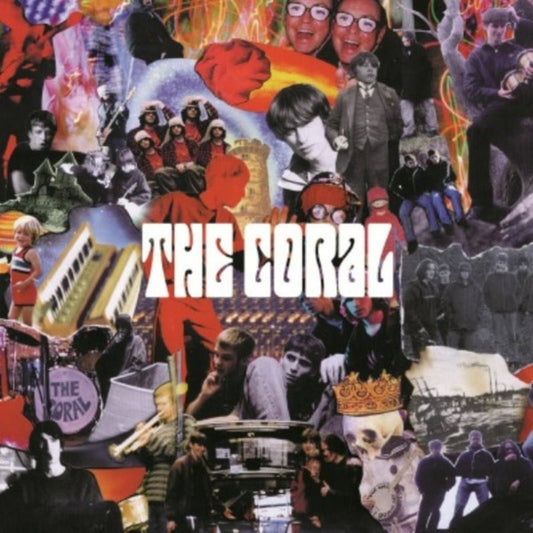 The Coral debut self-titled album 2002 vinyl cover artwork

