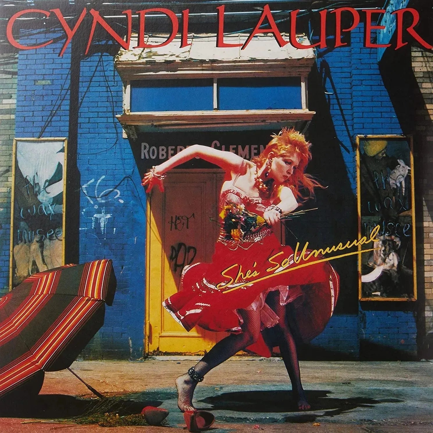 Cyndi Lauper - She's So Unusual LP Red Vinyl - 3 - LP - Orchard Records