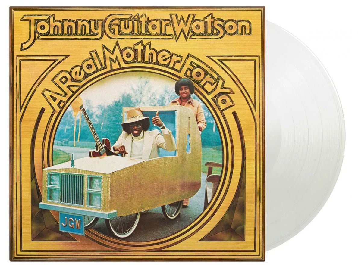 Johnny Guitar Watson - A Real Mother For Ya LP Clear Vinyl - 3 - LP - Orchard Records