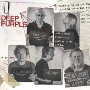 Deep Purple Turning To Crime CD featuring classic rock and blues cover tracks