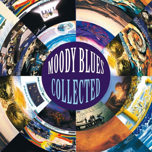 COLLECTED by Moody Blues with iconic tracks like Nights in White Satin
