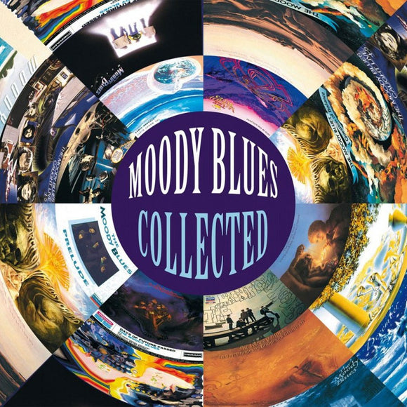 COLLECTED by Moody Blues with iconic tracks like Nights in White Satin
