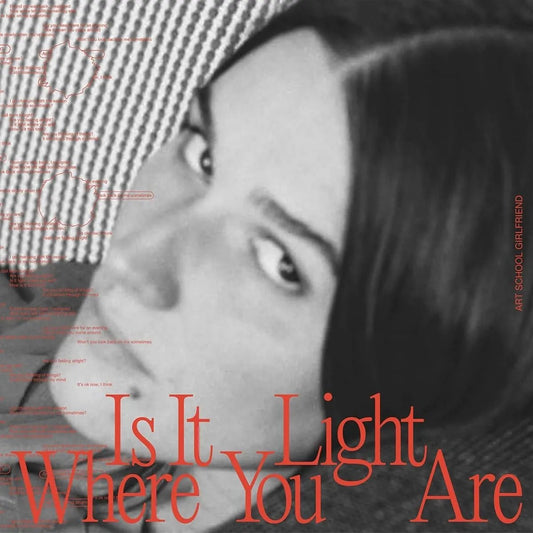 Art School Girlfriend Is It Light Where You Are album cover with ethereal design artwork.