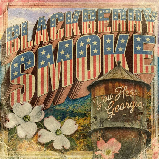 Blackberry Smoke You Hear Georgia 2021 southern rock album pressed on limited edition double brick red vinyl