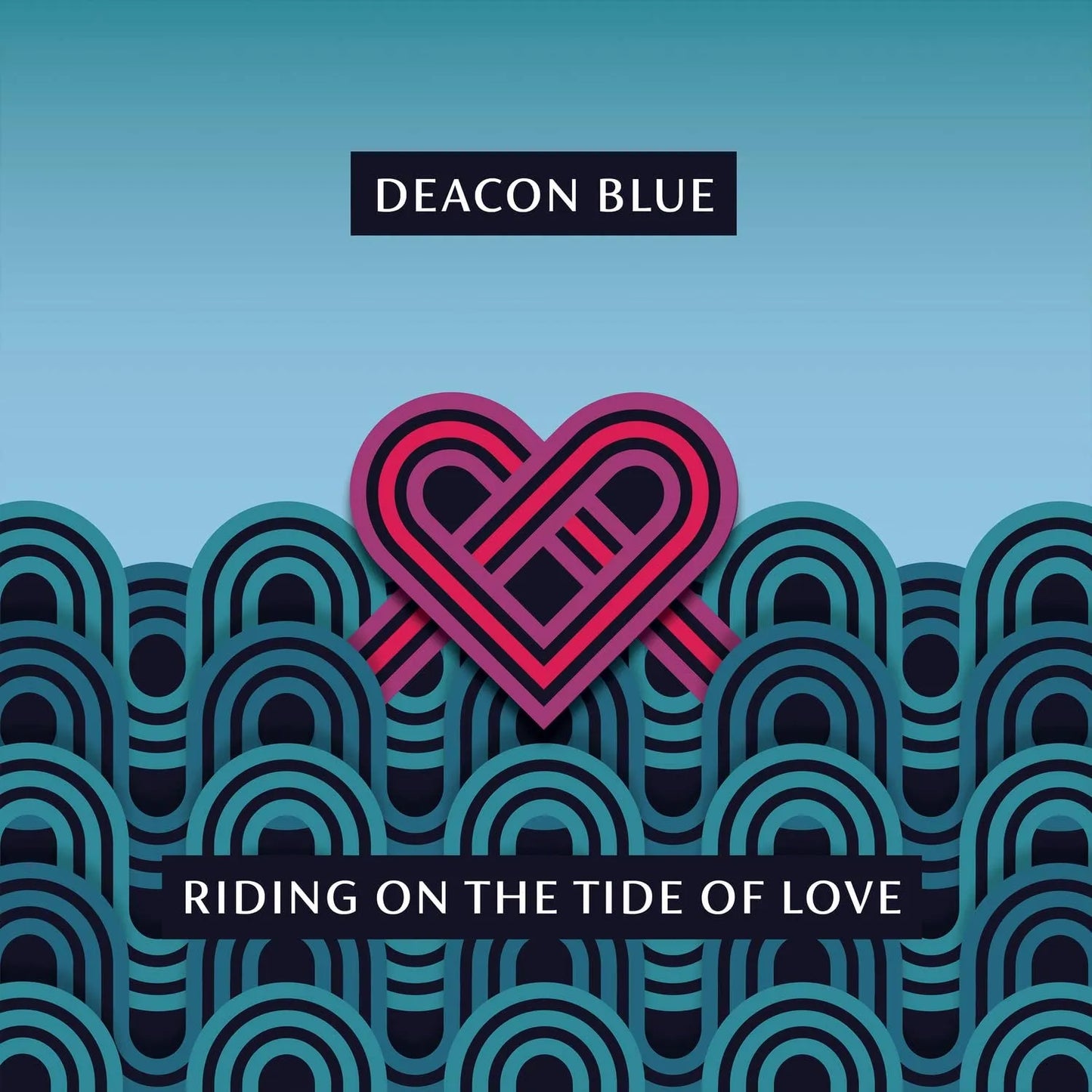 Deacon Blue Riding On The Tide Of Love CD album cover artwork official release