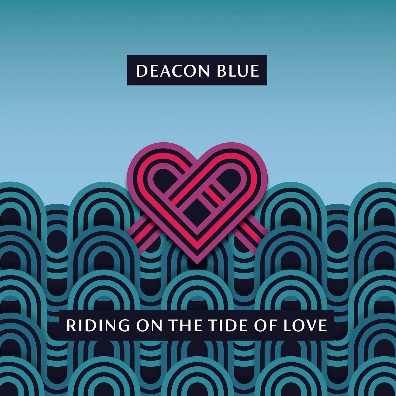 Deacon Blue Riding On The Tide Of Love CD album cover artwork official release