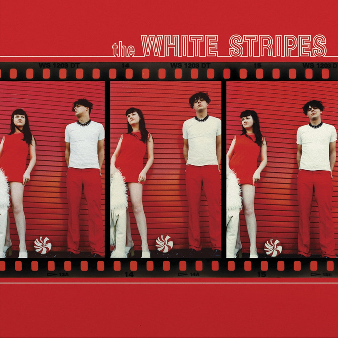 The White Stripes debut CD album cover garage rock minimalist design