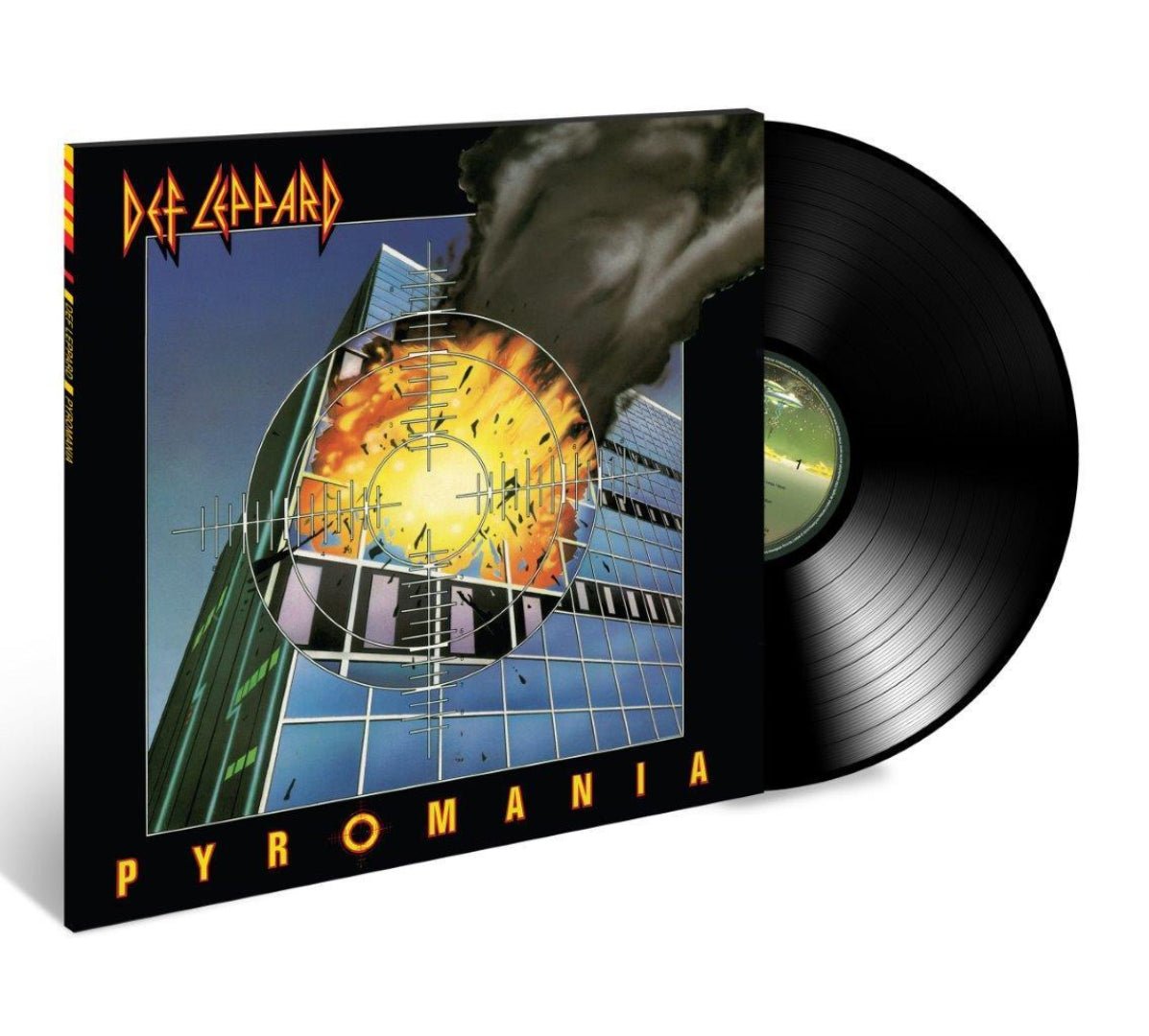 Pyromania LP by Def Leppard on vinyl iconic 80s hard rock album with hit singles

