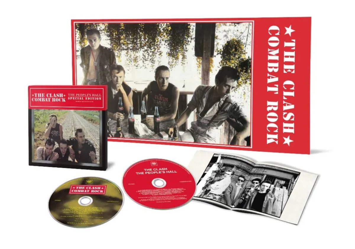 Combat Rock / The People’s Hall 2CD set featuring classic Clash recordings.