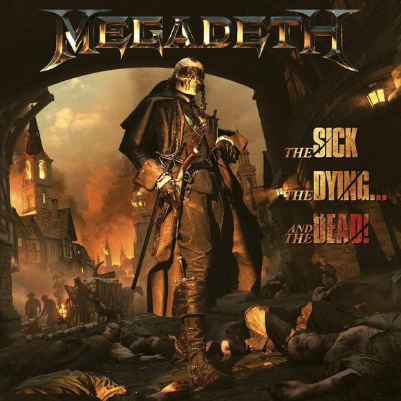 Megadeth The Sick The Dying… And The Dead! limited Blue Opaque & Green Translucent vinyl