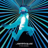 Jamiroquai - A Funk Odyssey 2 LP blue splatter vinyl album cover