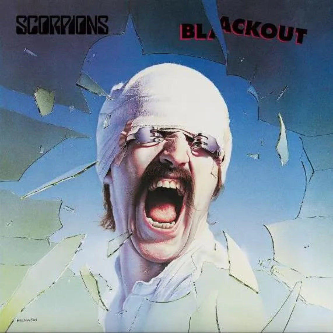 Scorpions Blackout LP clear vinyl classic hard rock album collector release