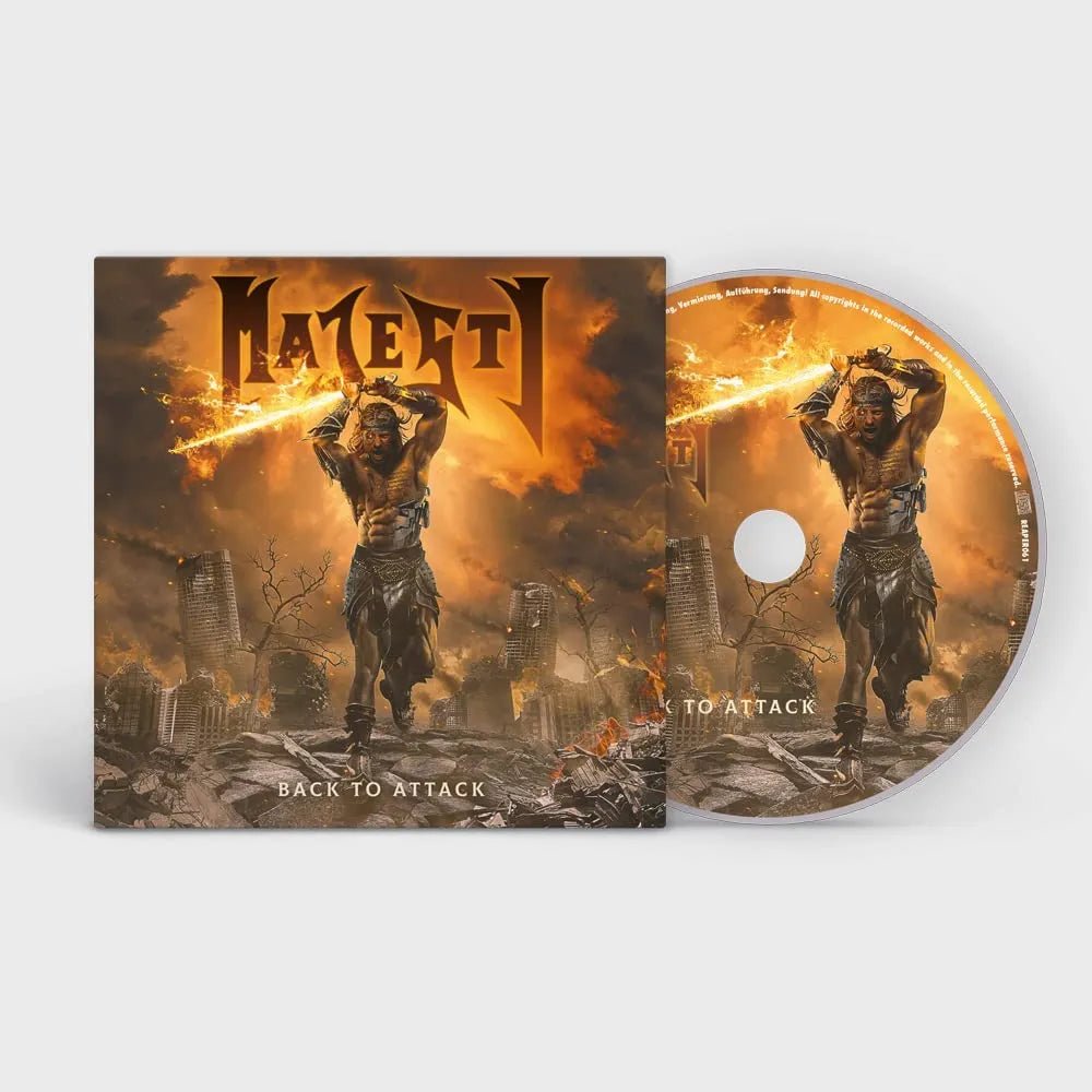 Majesty - Back To Attack CD - 2 - CD - Orchard Records