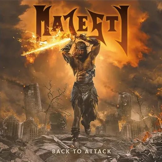 Majesty - Back To Attack CD - 1 - CD - Orchard Records