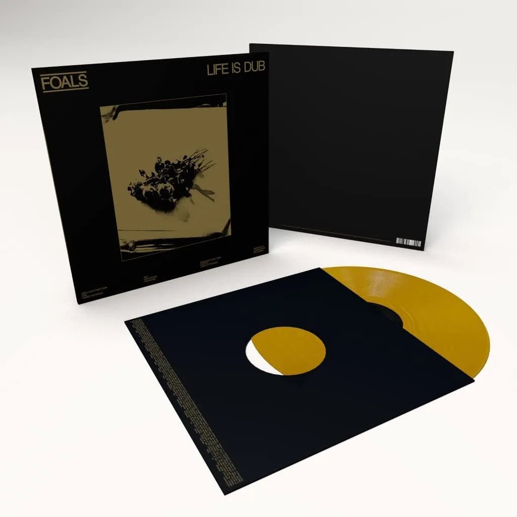 Foals - Life Is Dub LP Gold Vinyl - 2 - LP - Orchard Records