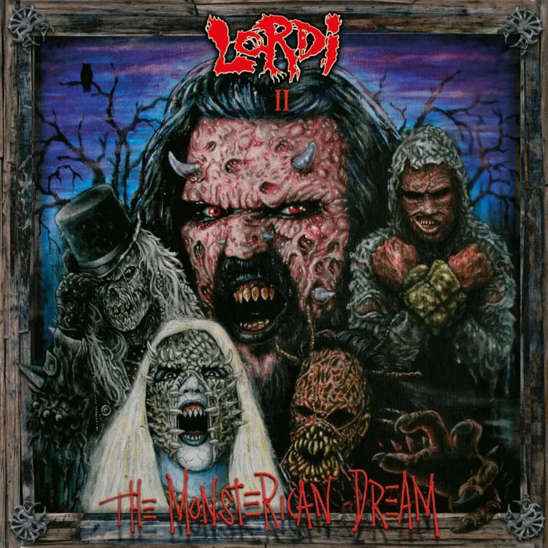 Lordi The Monsterican Dream 2 LP clear and green marbled vinyl limited edition