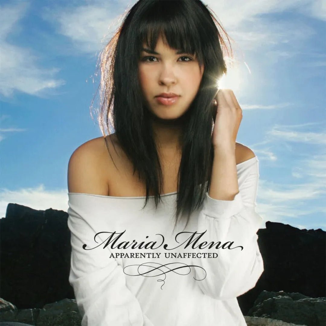 Maria Mena Apparently Unaffected limited turquoise marbled vinyl in gatefold sleeve

