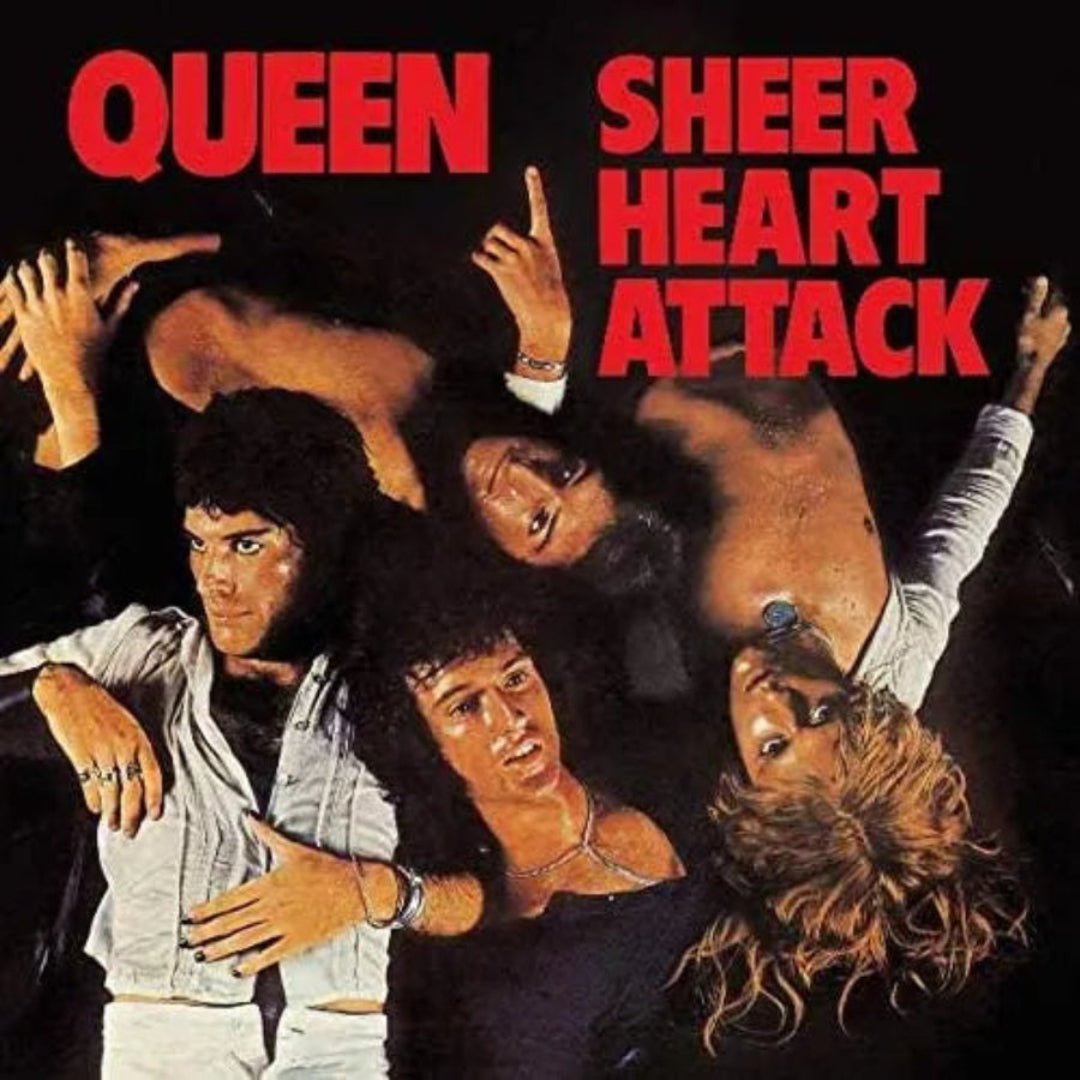 Queen Sheer Heart Attack LP album cover, half-speed mastered vinyl