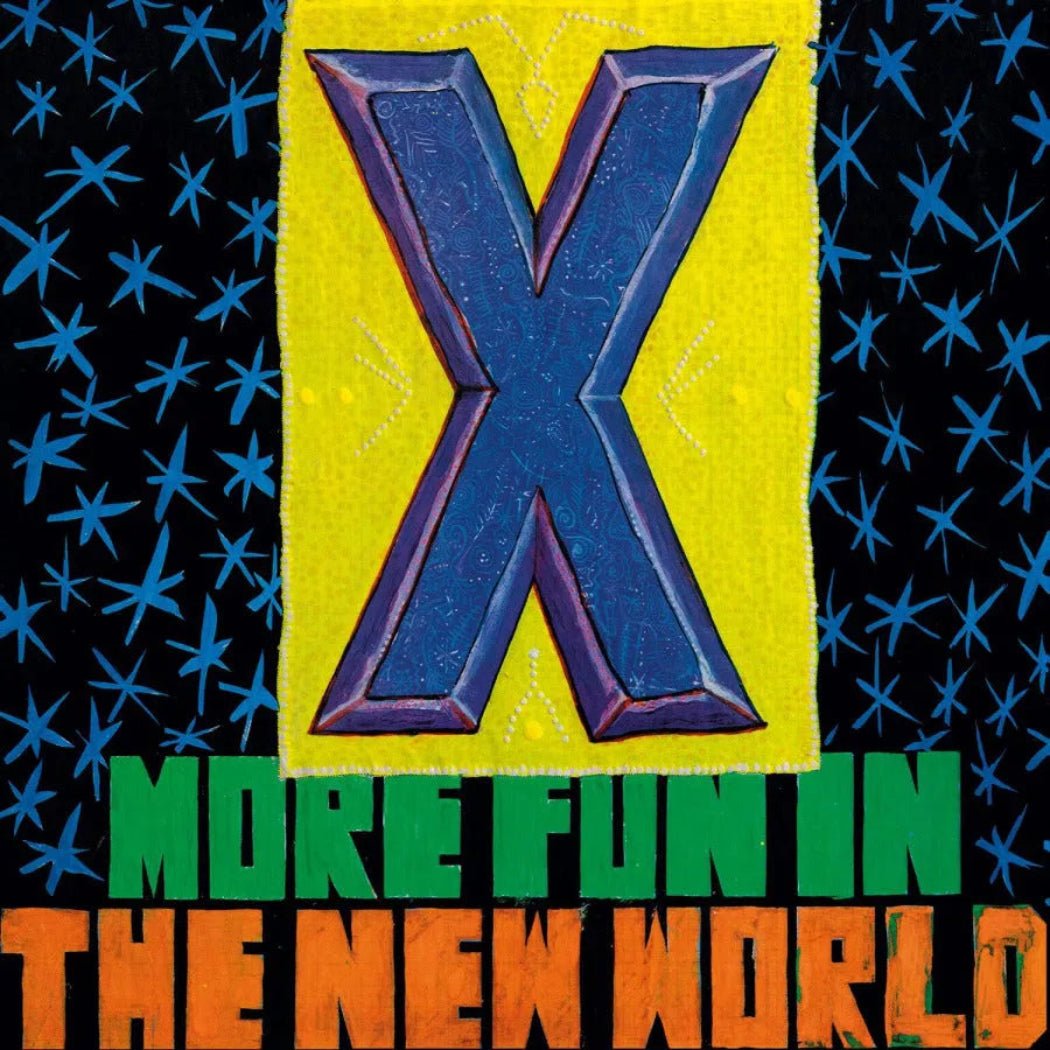 Limited edition blue vinyl of X’s 1983 album with insert
