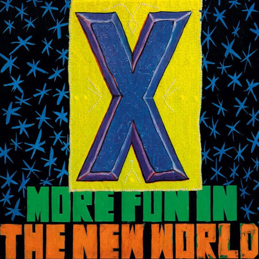 Limited edition blue vinyl of X’s 1983 album with insert