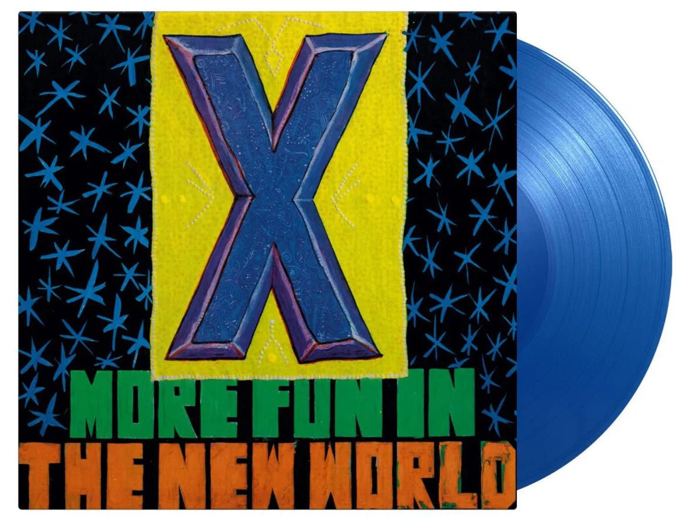 Punk album by X on blue vinyl – limited to 1500 copies