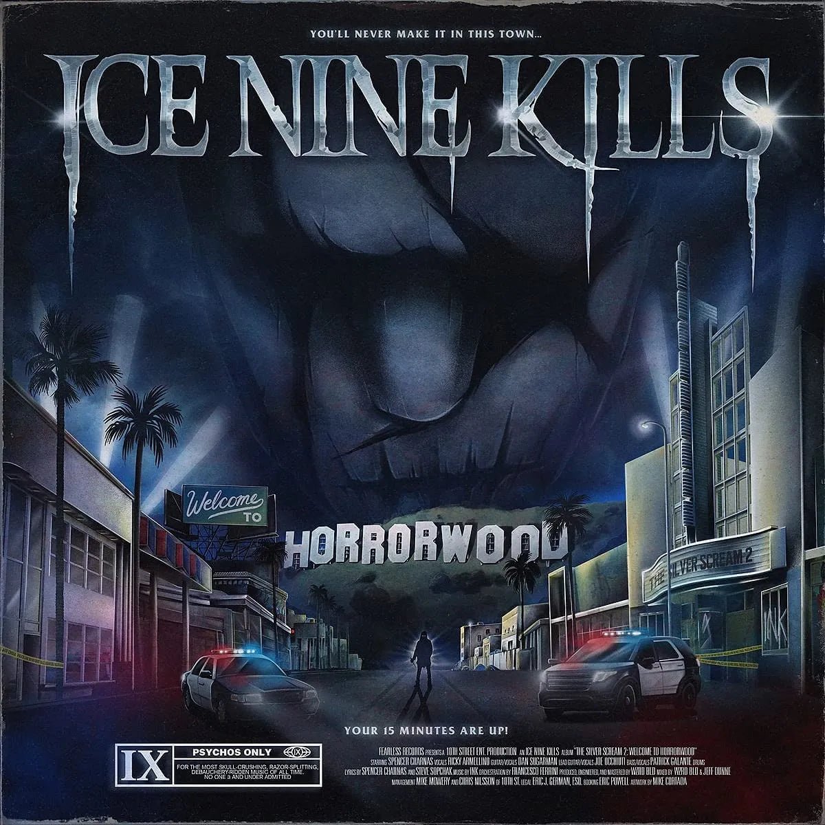 Ice Nine Kills - The Silver Scream 2: Welcome To Horrorwood (FEAR1828) CD cover