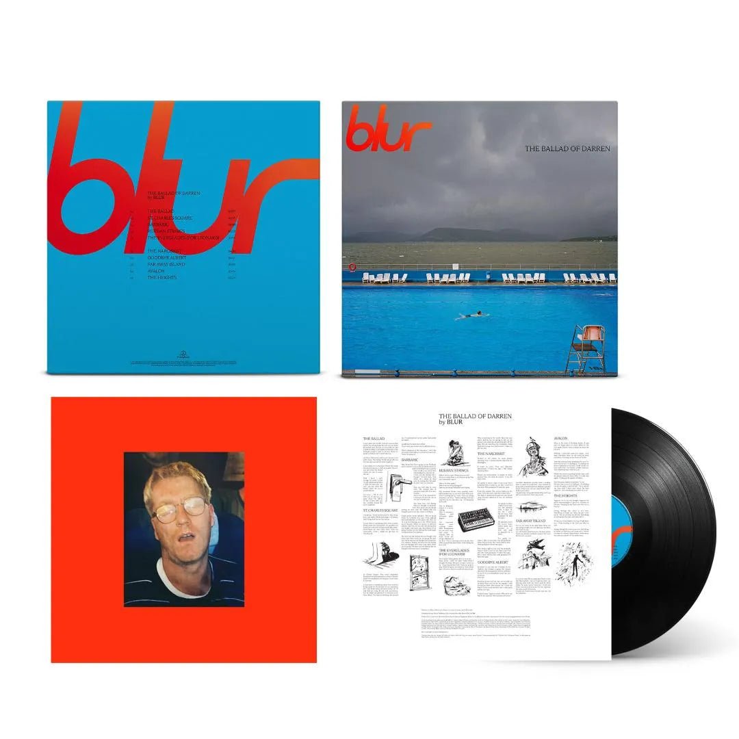 Blur LP vinyl edition The Ballad of Darren artwork