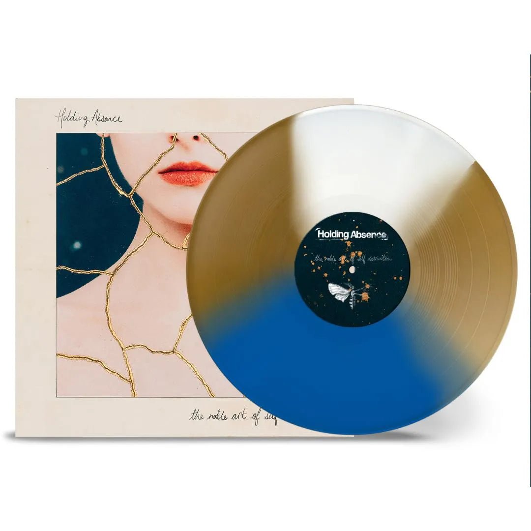 Holding Absence - The Noble Art Of Self Destruction LP White Blue & Gold Vinyl - 2 - LP - Orchard Records