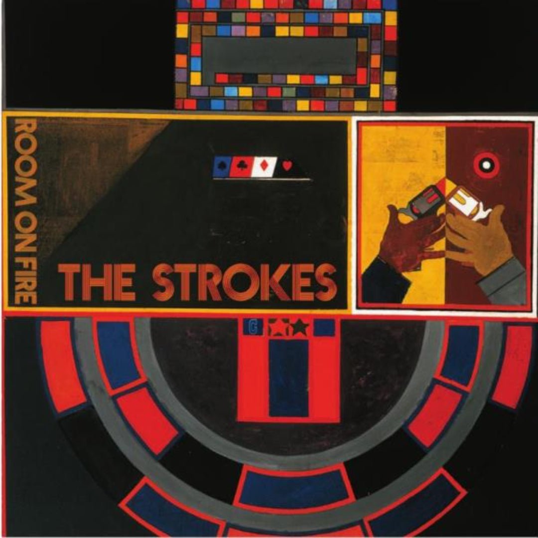The Strokes Room On Fire LP vinyl album cover garage rock indie 2003 release classic