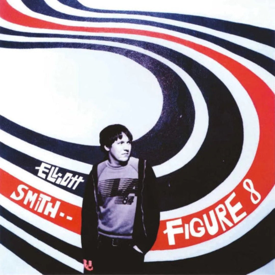 Elliott Smith Figure 8 double vinyl LP album cover with DreamWorks artwork