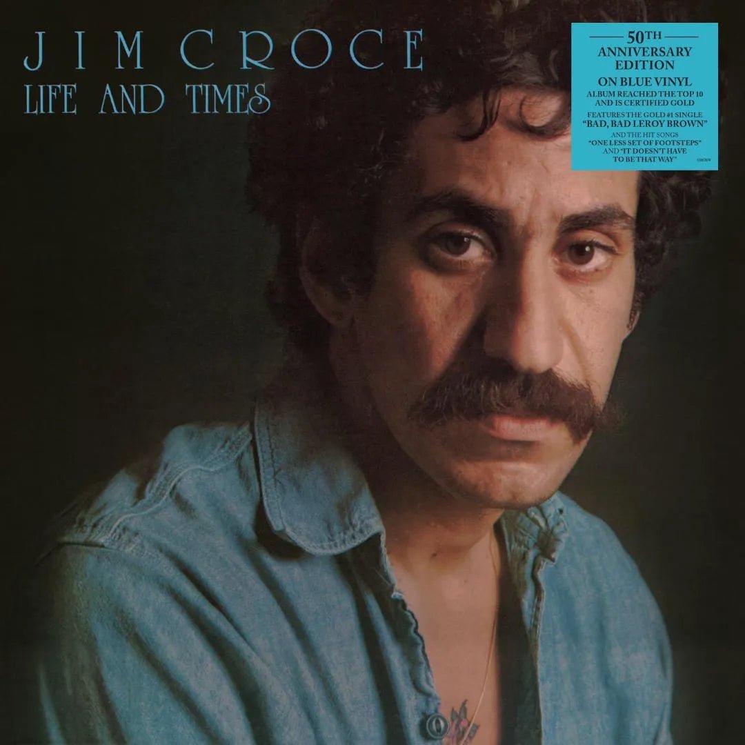 Jim Croce - Life And Times LP Blue Vinyl - 1 - LP - Orchard Records