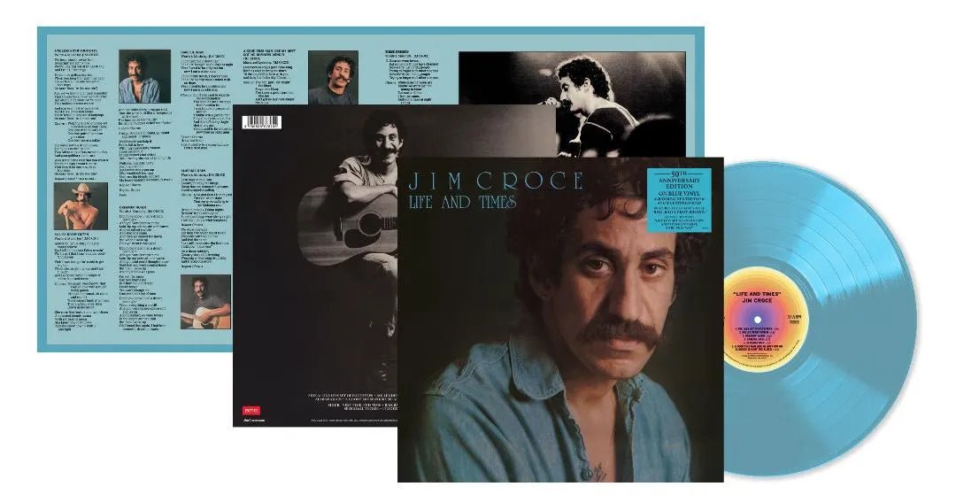 Jim Croce - Life And Times LP Blue Vinyl - 2 - LP - Orchard Records
